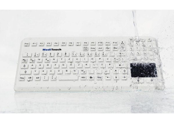 Baaske Meditouch Keyboard USB (wasserdicht, desinfizierbar)